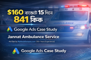 Jannat Ambulance Service Google Ads Case Study